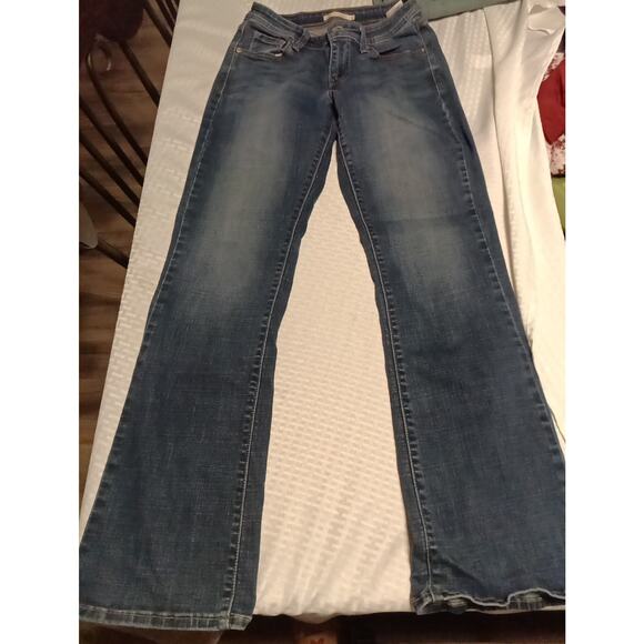 Levis 529 Jeans Women's Size 6 Blue Stretch Denim Curvy Bootcut Western K - Picture 1 of 16